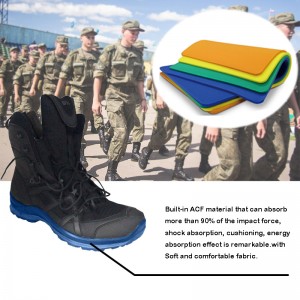 Quân đội chiến thuật khởi động chiến đấu mắt cá chân Bảo vệ tác động chèn vật liệu （ACF